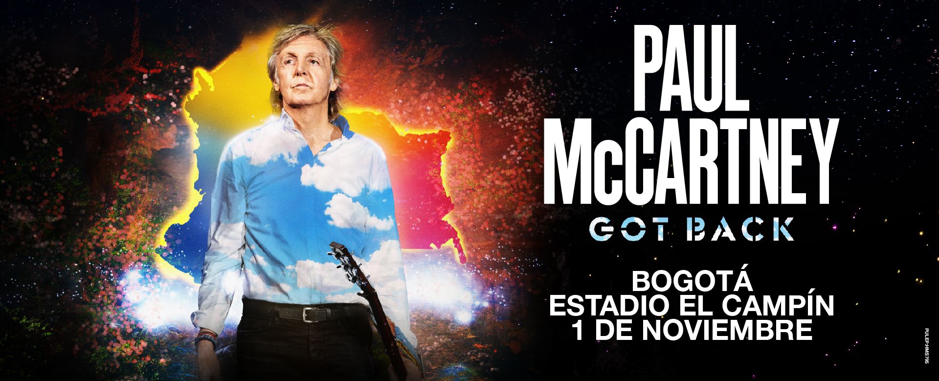 Paul McCartney regresa a Bogotá el 1 de noviembre en el Estadio El Campín